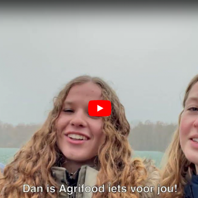 Nieuwe promotiefilm voor opleiding Agrifood