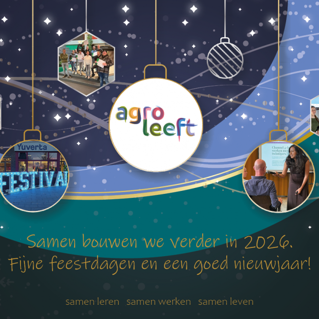 Nieuwjaarsgroeten van AgroLeeft