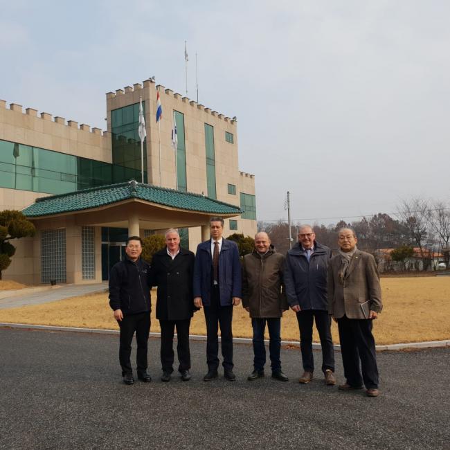 Delegatie CITAVERDE College bezoekt Zuid-Korea