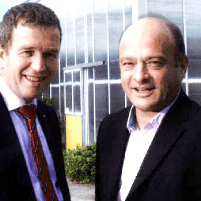 Ton Hermans en Marcel Creemers