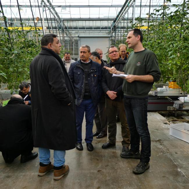 Delegatie Palestijnse universiteiten op bezoek 