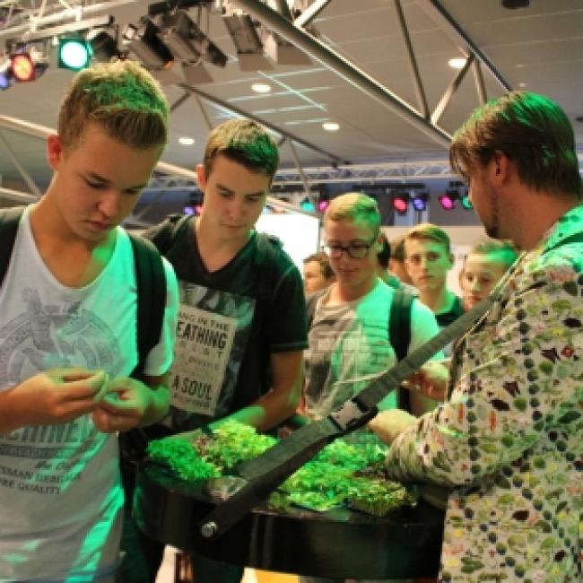 Inspiratiesessie prikkelt studenten én ondernemers