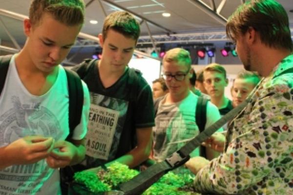 Inspiratiesessie prikkelt studenten én ondernemers